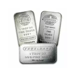 1oz Engelhard Silver Bar (2)