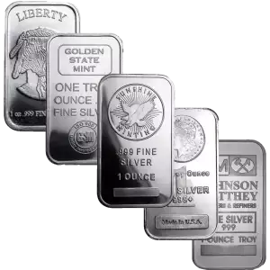 1oz Generic .999 Silver Bar