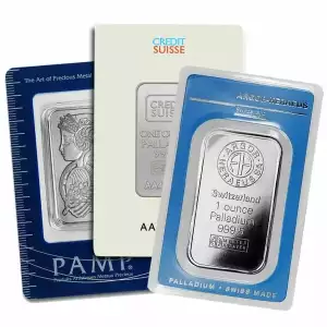 1oz Generic Palladium Bar