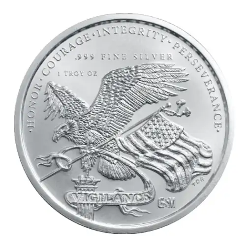 1oz Golden State Mint 250th Anniversary .999 Silver Round