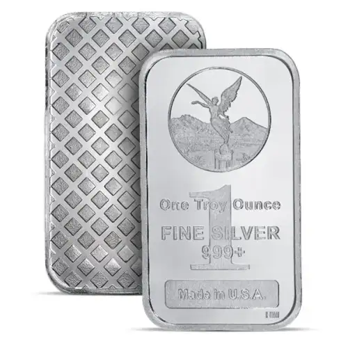 1oz Highland Mint Libertad Design .999 Silver Bar