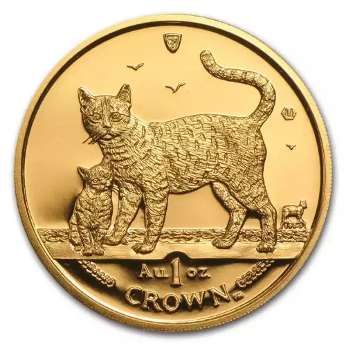 1oz Isle of Man Cat Gold Coin (Random Design) (3)