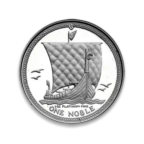 1oz Isle of Man Platinum Noble - Any Year (2)
