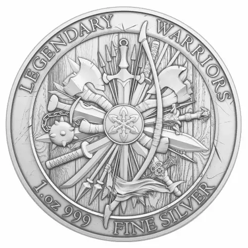 1oz Legendary Warriors Series 