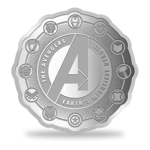 1oz MMTC Pamp Marvel Avengers .999 Silver Medal (3)