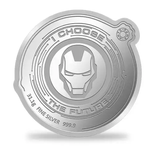 1oz MMTC Pamp Marvel Iron Man .999 Silver Medal (3)