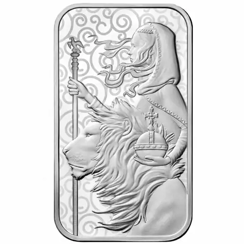 1oz Royal Mint Una and the Lion .999 Silver Bar