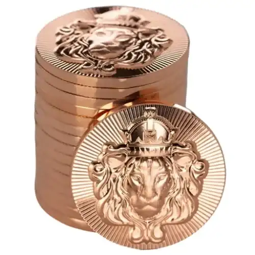 1oz Scottsdale Mint Lion Stacker .999 Copper Round (3)