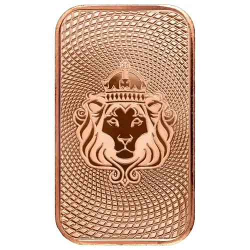 1oz Scottsdale Mint Vortex .999 Copper Bar