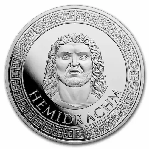 1oz Seven Wonders of the World: Mausoleum at Halicarnassus .999 Silver Round (2)