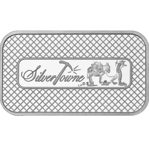 1oz  SilverTowne .999 Silver Eagle Bar (4)