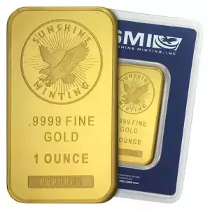 1oz Sunshine Minting Gold Bar