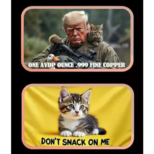 1oz Trump “Don't Snack on Me