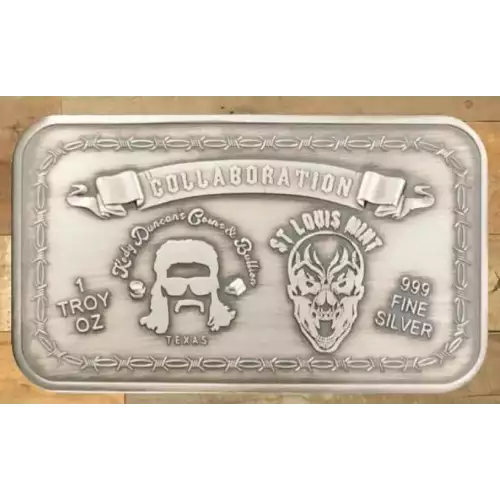 1oz Wartime Relics Series #6 - Tet Offensive  .999 Silver Bar (2)