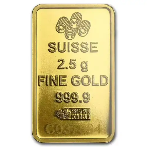 2.5g PAMP Fortuna .9999 Gold Bar in Assay (5)