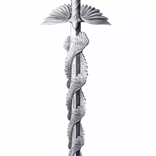 2.5oz South Korea The Sword of St. Michael .999 Silver  (3)