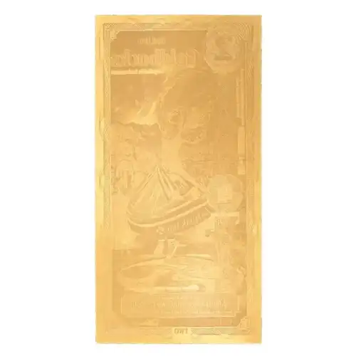 2 Idaho GoldBack Note 1/500th oz .999 Gold  (2)