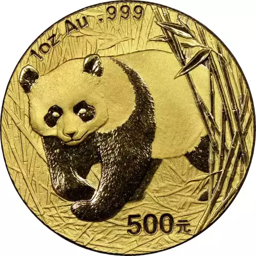 2001 1oz Chinese Gold Panda (2)