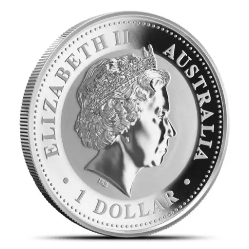 2002 1oz Australia Perth Mint Kookaburra .999 Silver Coin (2)