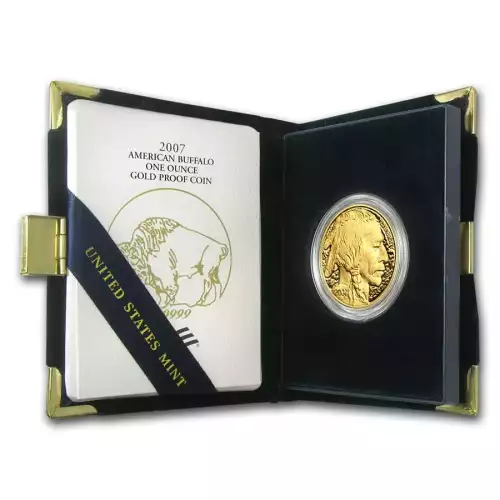 2007 - 1oz Gold Buffalo  Proof - with Original Govt Packaging