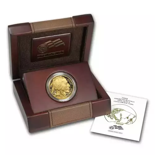 2008 - 1oz Gold Buffalo  Proof - with Original Govt Packaging