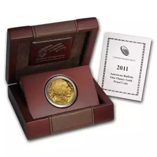 2011 - 1oz Gold Buffalo  Proof - with Original Govt Packaging