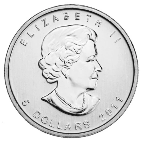 2011 1oz RCM Canadian Wildlife Series : Grizzly .9999 Silver Coin (2)