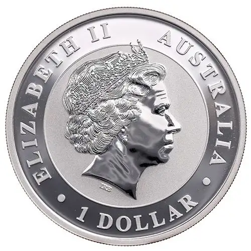 2012 1oz Australian Perth Mint Kookaburra W/ Dragon Privy Mark .999 Silver (3)