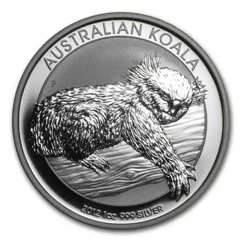 2012 1oz Australian Perth Mint Silver Koala