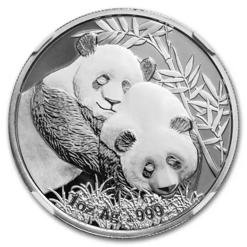 2012 1oz Singapore Coin Fair Chinese Panda .999 Silver