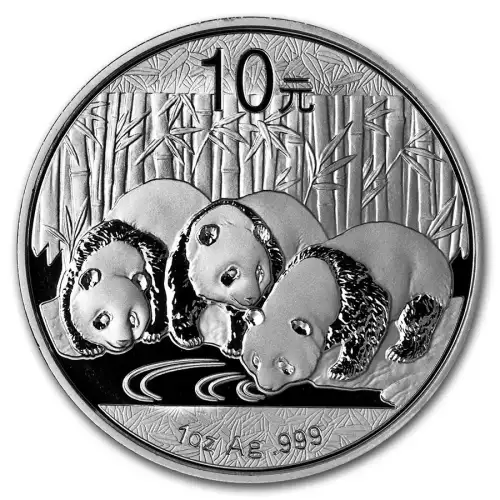 2013 1oz Chinese Silver Panda