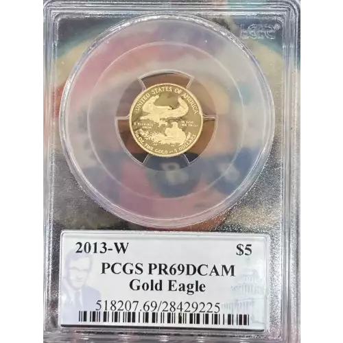 2013-W $5 Gold Eagle, DCAM