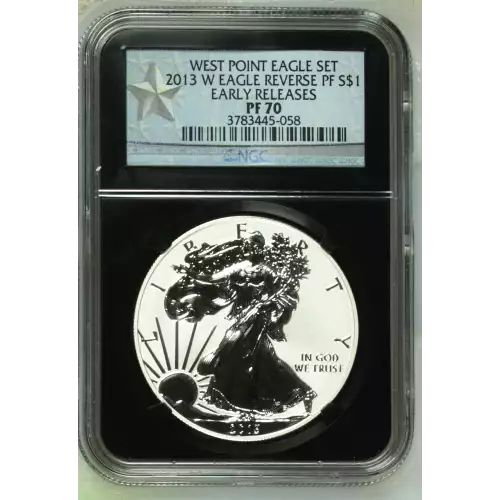2013 W WEST POINT EAGLE SET EARLY RELEASES OFFICIAL US MINT SET (2)
