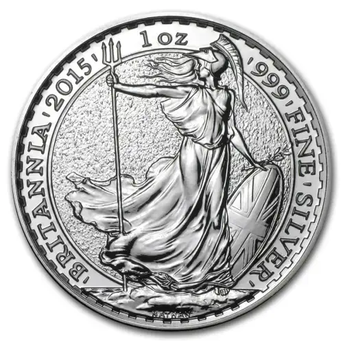 2015 1oz British Silver Britannia