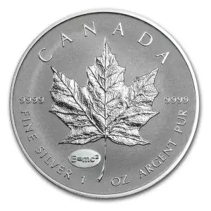 2015 1oz Canada Reverse Proof .9999 Silver Maple W/ E=MC2 Privy