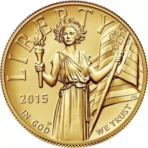 2015-W $100 High Relief .9999 Fine Gold Thomas Cleveland Art Deco (2)