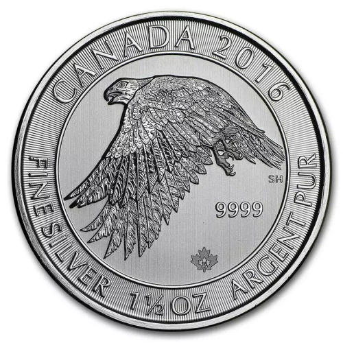 2016 1.5oz Canadian Silver White Falcon (2)