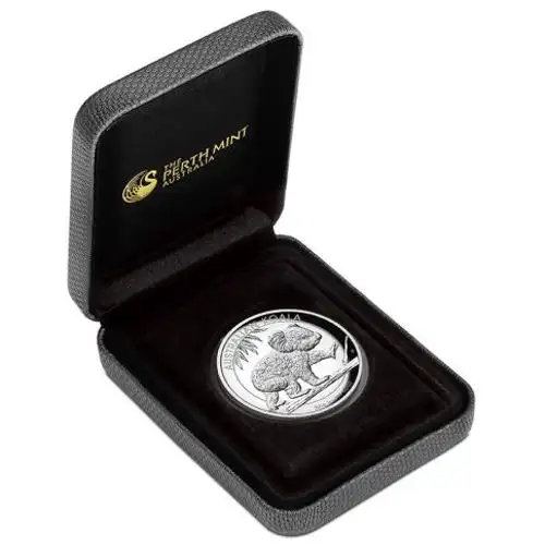2016 1oz Australia Perth Mint KOALA HR Proof .999 Silver Coin  (3)