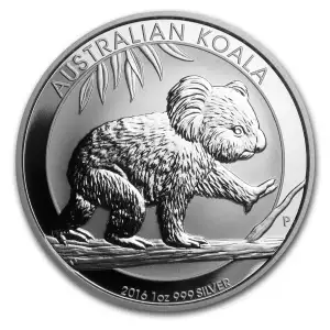 2016 1oz Australian Perth Mint .9999 Silver Koala