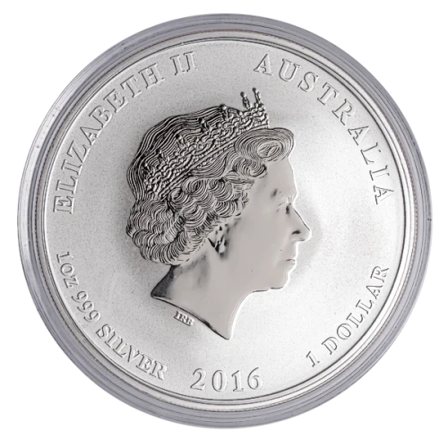 2016 1oz Australian Perth Mint Silver Lunar II: Year of the Monkey (2)