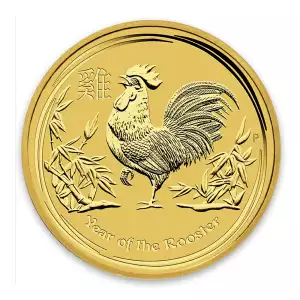 2017 1/2oz Australian Perth Mint Gold Lunar II: Year of the Rooster (3)