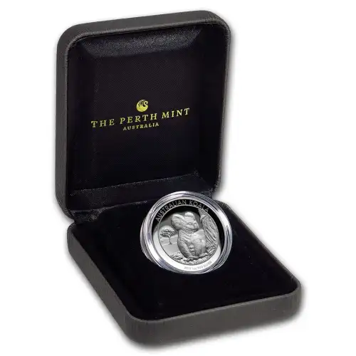 2017 1oz Australia Perth Mint KOALA HR Proof .999 Silver Coin  (3)
