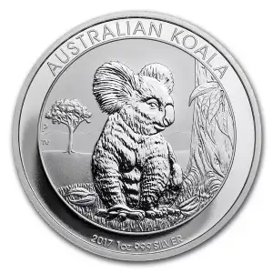 2017 1oz Australian Perth Mint Silver Koala (3)