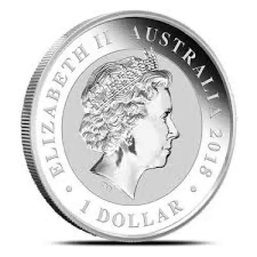 2018 1 oz Australia Perth Mint Bird Of Paradise .9999 Silver Coin (2)