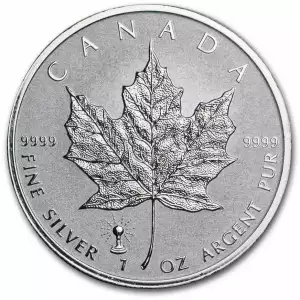 2018 1 oz Lightbulb Privy Canadian .9999 Silver Maple Leaf Reverse Proof Coin