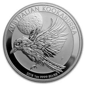 2018 1oz Australia Perth Mint Kookaburra .9999 Silver Coin