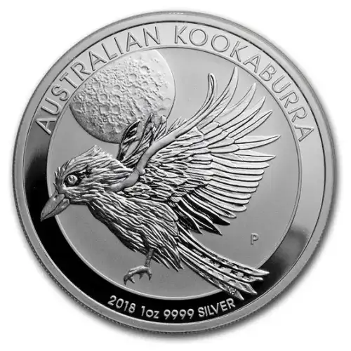 2018 1oz Australia Perth Mint Kookaburra .9999 Silver Coin