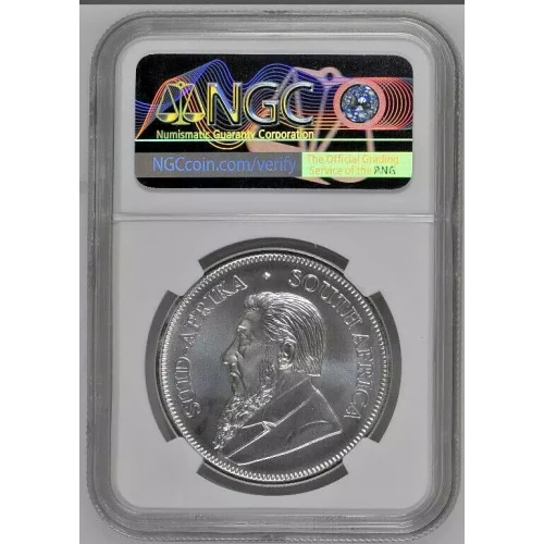 2018 1oz South Africa Krugerrand Silver Coin NGC MS 70 FDOI