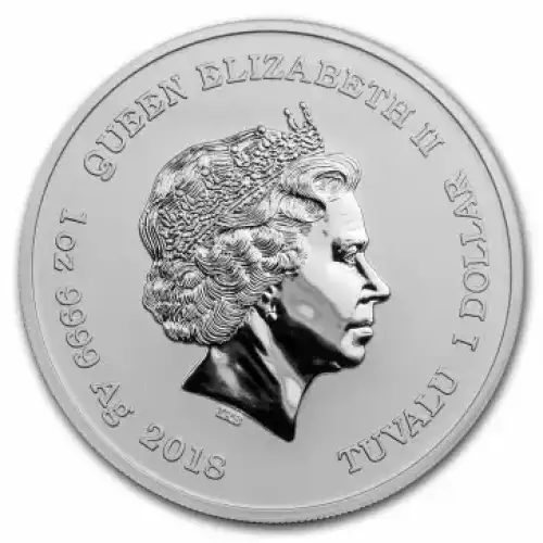 2018 1oz Tuvalu Marvel  