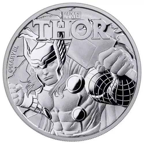 2018 1oz Tuvalu Marvel  